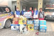 Hiswana Migas Sampit serahkan 12 mesin pompa air bantu penanganan karhutla
