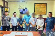 Polda Gorontalo serahkan empat tersangka perusak hutan ke Kejari