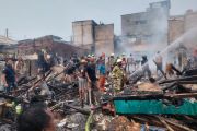 Puluhan rumah di Pademangan terbakar, 380 jiwa kehilangan tempat tinggal