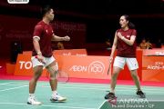 Lolos semifinal, ganda campuran Amri/Nita pastikan medali perunggu
