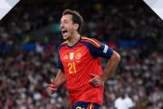Inggris vs Spanyol 2-3, drama lima gol di Wembley