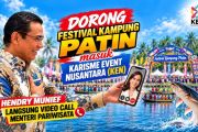 Ramaikan festival Kampung Patin Hendry Munief ajak menteri pariwisata