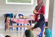 Pemberdayaan ibu hamil, Tim PkM Unbrah kenalkan masker bengkoang untuk perawatan hiperpigmentasi