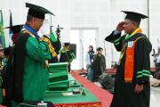 Unimal wisuda 1.247 lulusan, Brigjen TNI Ali Imran raih magister