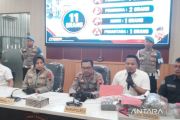 Polres Pekalongan Kota mengamankan 11 tersangka kasus narkoba