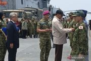 RI awards military honor to 361 Japan disaster relief personnel