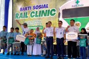 KAI Daop 5 Purwokerto gelar layanan kesehatan gratis di kereta api