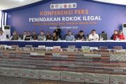 Bea Cukai Jakarta amankan 10,78 juta batang rokok ilegal