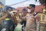 Polres Tarakan bagi-bagi masker antisipasi polusi udara karhutla