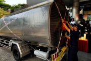 Bea Cukai gagalkan pengiriman rokok ilegal dengan truk tangki air