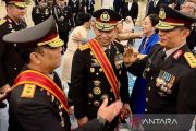 Pergantian Kapolri dan Wakapolri, Polri gelar tradisi pelepasan