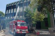 Gedung Serbaguna Muslimat NU terbakar, tiga anak berhasil diselamatkan BPBD Kudus