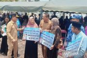 Bupati Sukamara sebut bantuan Gubernur Kalteng wujud kepedulian terhadap masyarakat