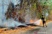 Tim gabungan padamkan kebakaran lahan di Bone Bolango