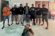 Polisi mengamankan terduga pelaku kekerasan Tasikmalaya di TTS