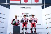 Bintang Pranata menempati podium kedua race pertama Moto4 Asia Cup Mandalika