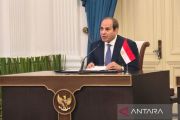 El-Sisi apresiasi sambutan hangat RI dorong kerja sama konkret