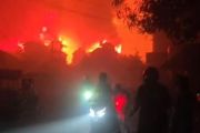 BPBD Babel: 500 rumah warga Dusun Serdang terbakar