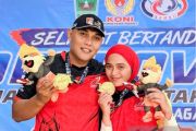 Sepasang suami istri "Kawinkan" Medali Emas untuk Bukittinggi pada Porprov XVI 2026
