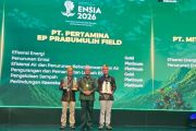 Dorong operasi hulu migas berkelanjutan, Pertamina EP Prabumulih raih 6 penghargaan di ENSIA 2026