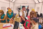 Gubernur Sumsel minta sosialisasi posko kesehatan karhutla dimasifkan