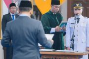 Mahanni Yulindha Pratiwi resmi gantikan mendiang suami sebagai Wabup Klaten