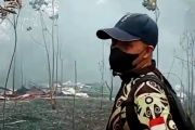 Bangunan eks SMKN 1 Bukit Santuai terbakar akibat rembetan karhutla