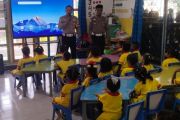 Polres Biak tanamkan budaya tertib lalu lintas dengan datangi sekolah