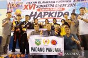 Rebut 9 medali di Porprov Sumbar XVI, dua emas antar Hapkido Padang Panjang ke peringkat ketiga