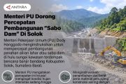 Menteri PU dorong percepatan pembangunan "sabo dam" di Solok