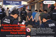 Polda Sumbar gelar operasi gabungan berantas narkoba di Pasar Gaung