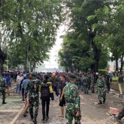 Ratusan demonstran mundur dari Mako Brimob setelah lakukan dialog