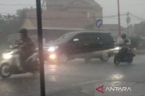 BMKG: Mayoritas kota besar Indonesia diguyur hujan, Pangkalpinang hujan deras