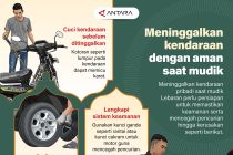 Meninggalkan kendaraan dengan aman saat mudik