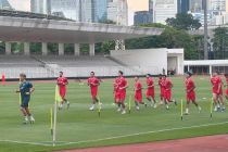 Timnas gelar latihan perdana jelang FIFA Series