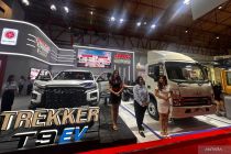 JAC Motors pamerkan tiga kendaraan listrik andalan di GIICOMVEC 2026