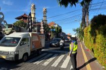 Tim Urai Kemacetan Polda Bali bersiaga selama libur panjang