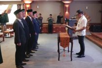 Ketua dan Wakil Ketua BAZNAS Kota Denpasar resmi dilantik