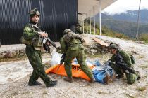 Three helicopters deployed to evacuate slain US pilot