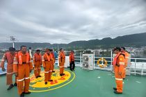 Basarnas rescues 11 foreign tourists in Gulf of Tomini shipwreck