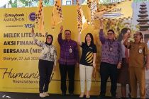 Maybank gandeng OJK dan BI tingkatkan literasi keuangan 2.000 pelajar di Gianyar