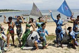 "BODY PAINTING" TERUMBU KARANG