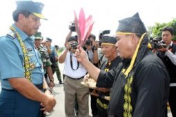 Panglima Disambut Dayak