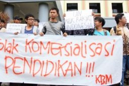 Mahasiswa Tolak Komersialisasi Pendidikan