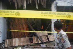 Kebakaran di Kawasan Pasar Pagi