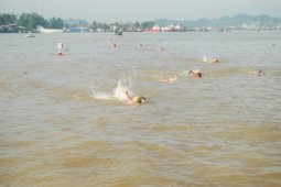 Lomba Menyeberangi Sungai Mahakam
