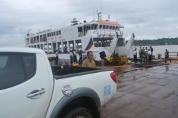 Uji coba Kapal Feri