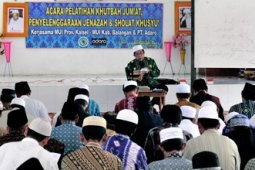 PELATIHAN MEMANDIKAN JENAZAH