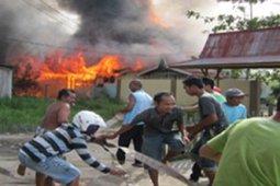 MTS SULTAN SURIANSYAH TERBAKAR