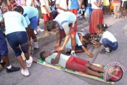 Ratusan pelajar ikuti diklat palang merah remaja